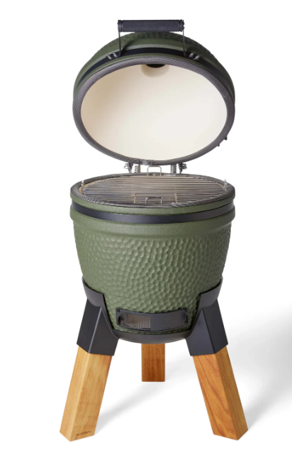 Kamado Moddern Original green incl real hard wood legs