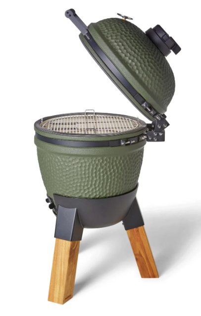Kamado Moddern Original green incl real hard wood legs