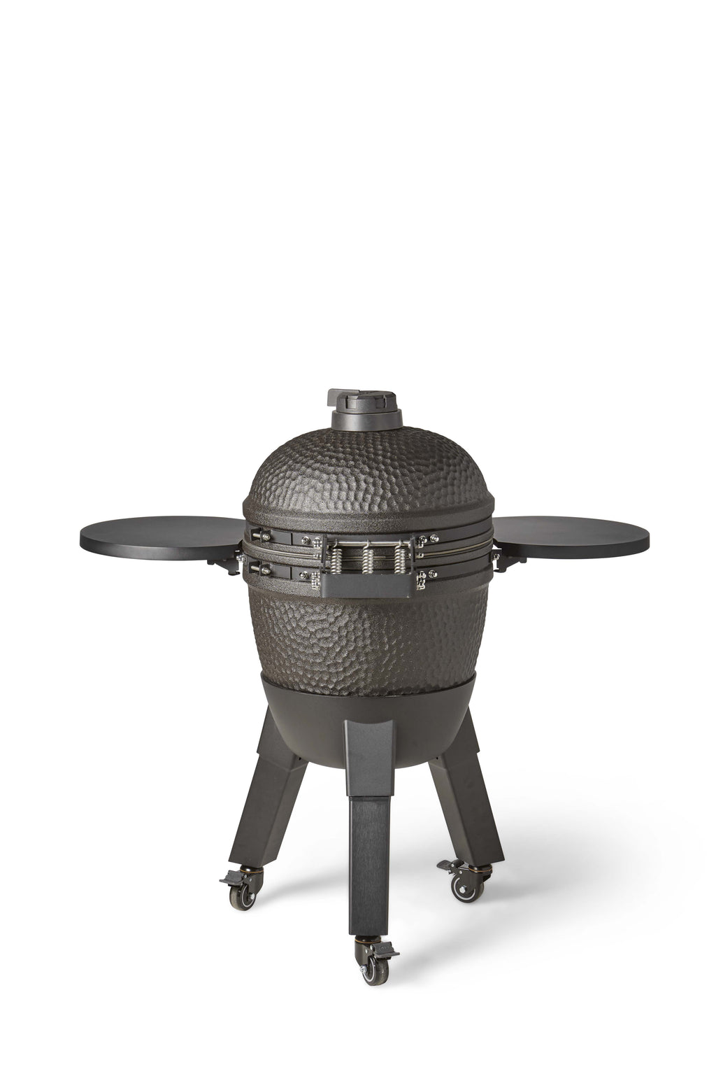 Kamado Moddern Complete Black, incl zijtafels, aluminium poten én wieltjes