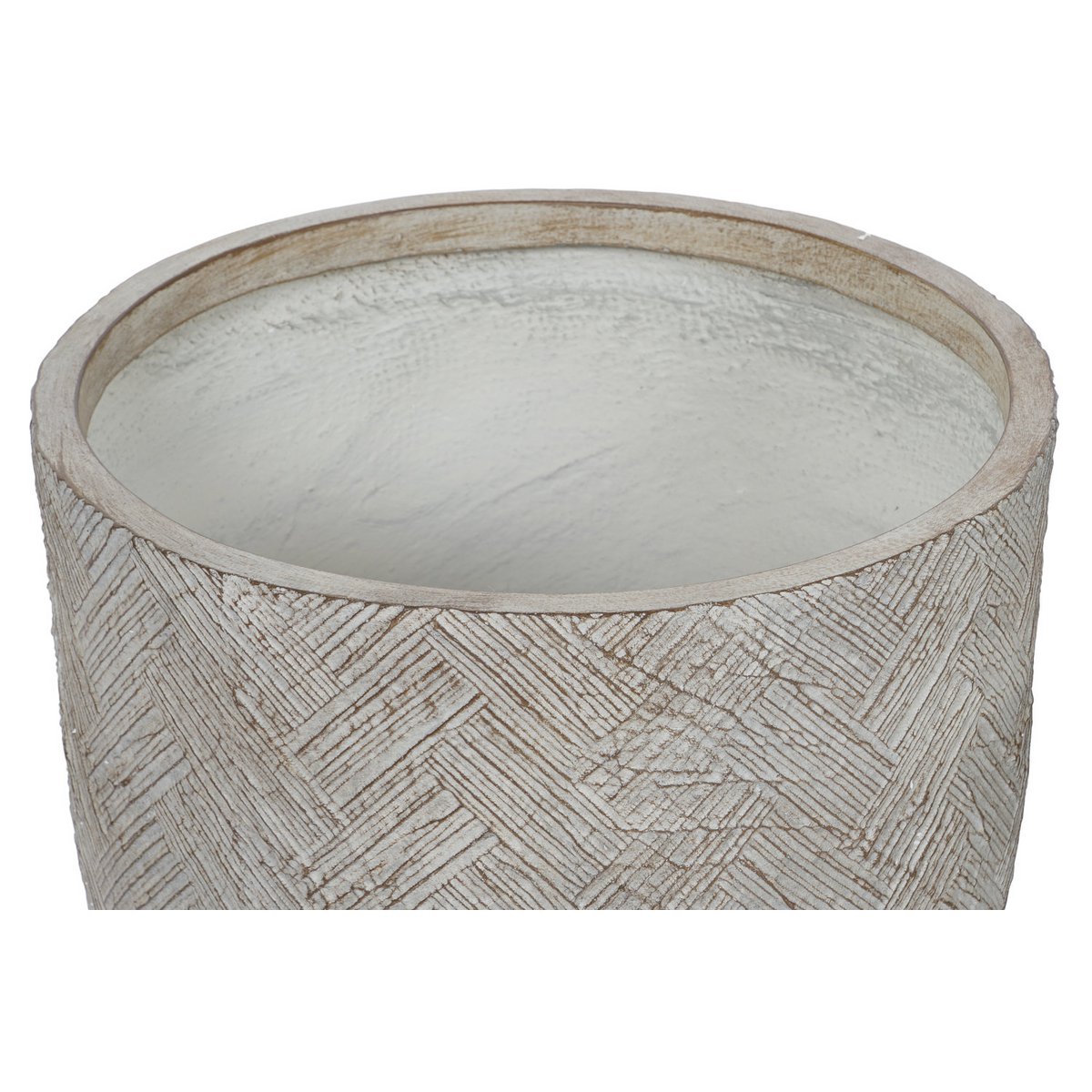 Potset van 3 – Magnesia & Glasvezel – 44,5 x 44,5 x 43 cm