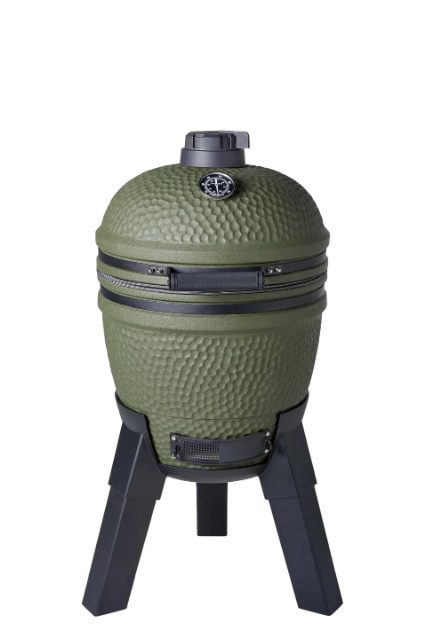 Kamado Moddern Original green incl aluminium black legs